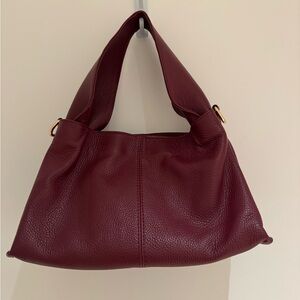 Chic Burgundy Hobo Bag